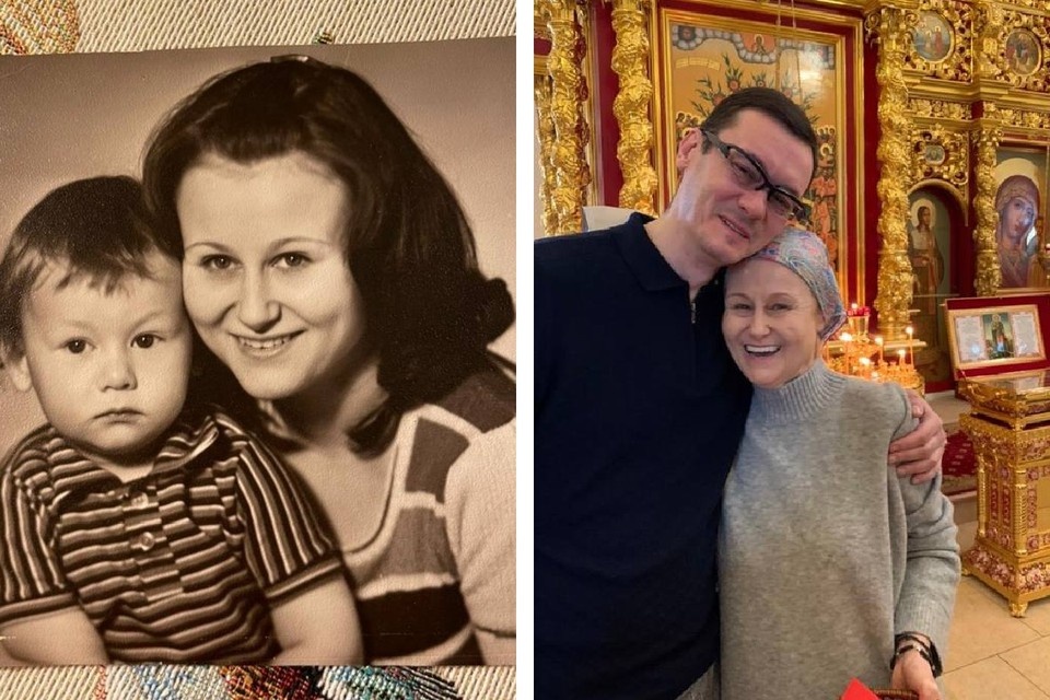    Писательница с сыном Аркадием. Фото: тг-канал Дарьи Донцовой.