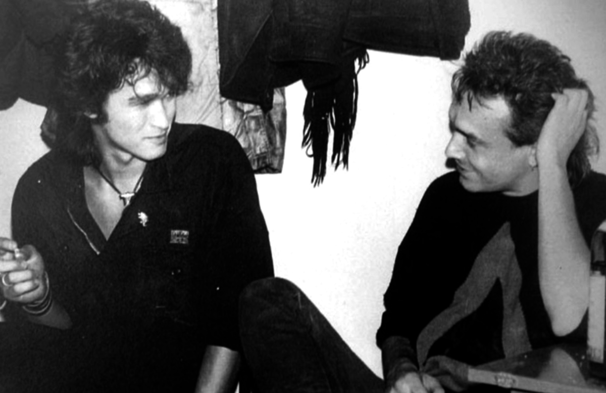 Виктор Цой и Костя Кинчев