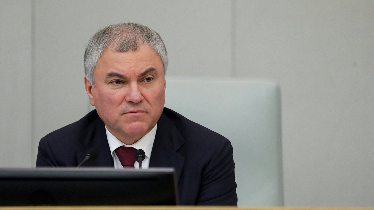    Вячеслав Володин. Фото: сайт Госдумы