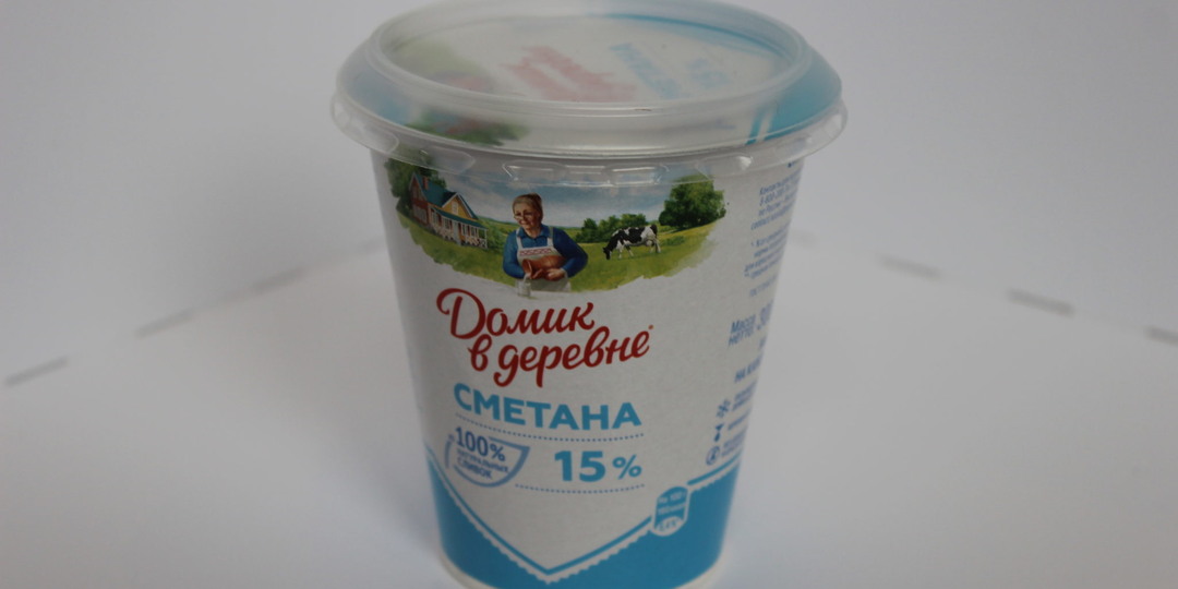 Сметана Домик в деревне 15% - подробный обзор