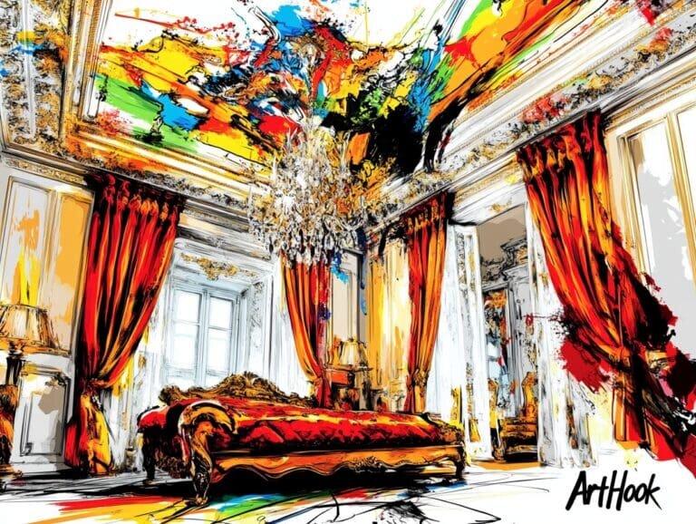    Барокко на потолке спальни: как роспись в стиле величия преобразит ваш интерьер и создаст атмосферу роскоши Art-Hook.Ru