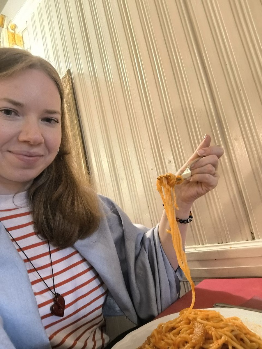 с пастой Аматричана