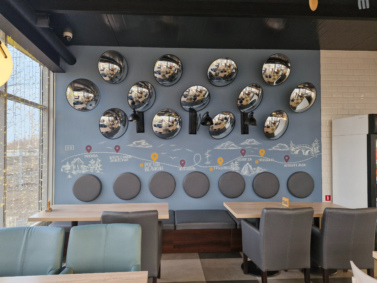 Мы эту сеть кафе запериметили в прошлом году, когда ездили в Ростов 