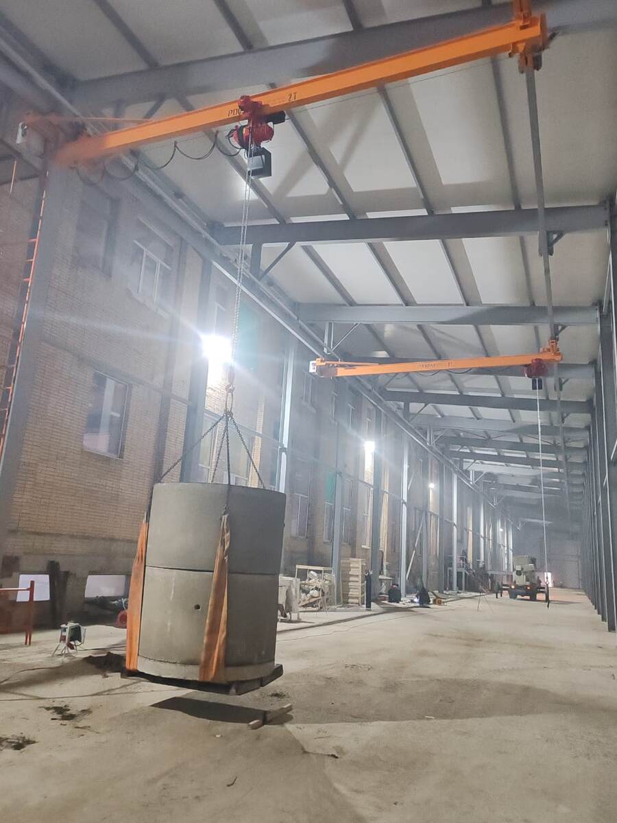 РОСКРАН: кран-балка подвесная 2т. 8м.