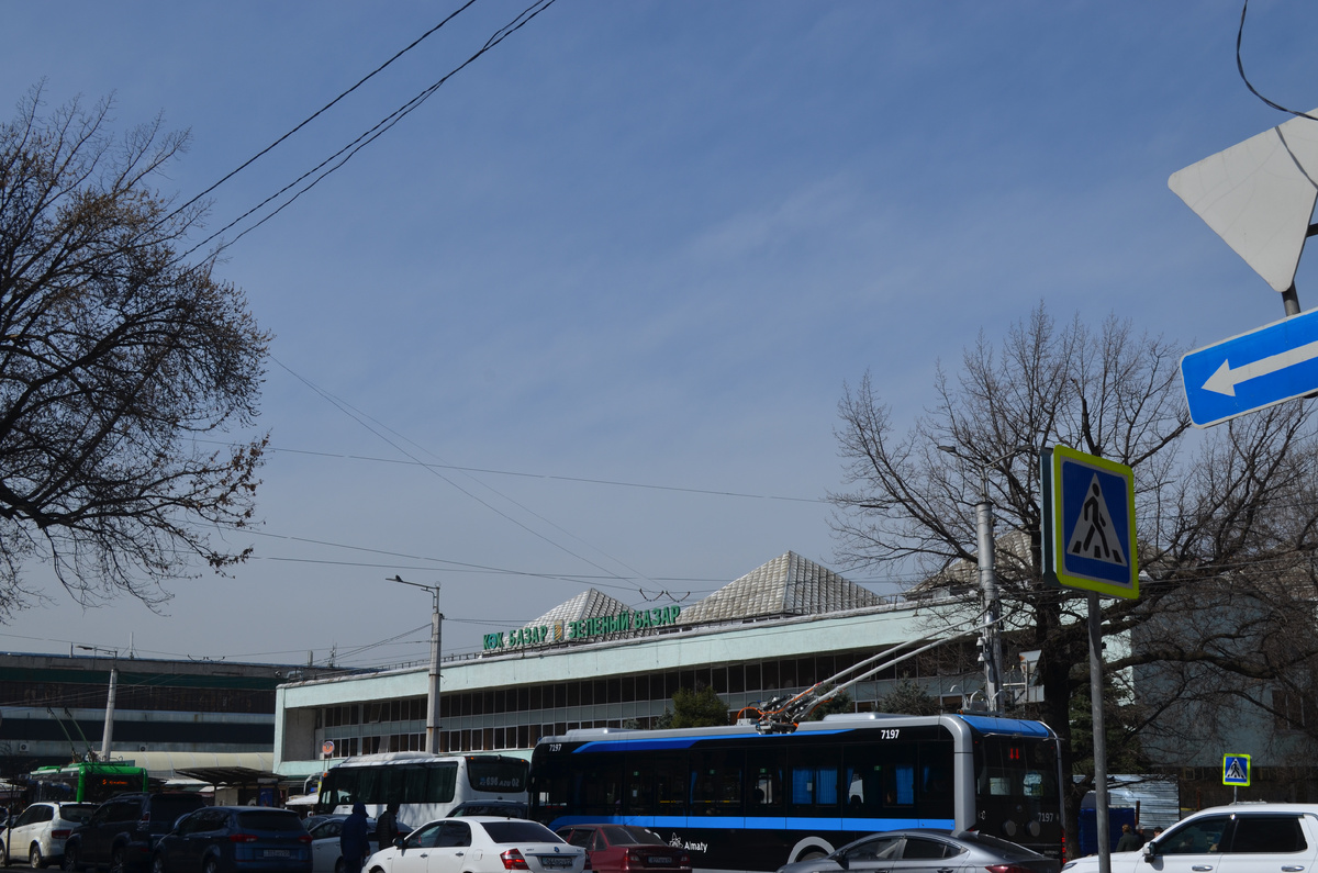 Это самый известный рынок Алма-Аты, и… здесь самые дорогие арендные ставки среди всех рынков города. Со всеми вытекающими. И почему сюда ломятся близлежащие и не очень пригороды? Там же есть рынки подешевле и поближе!…