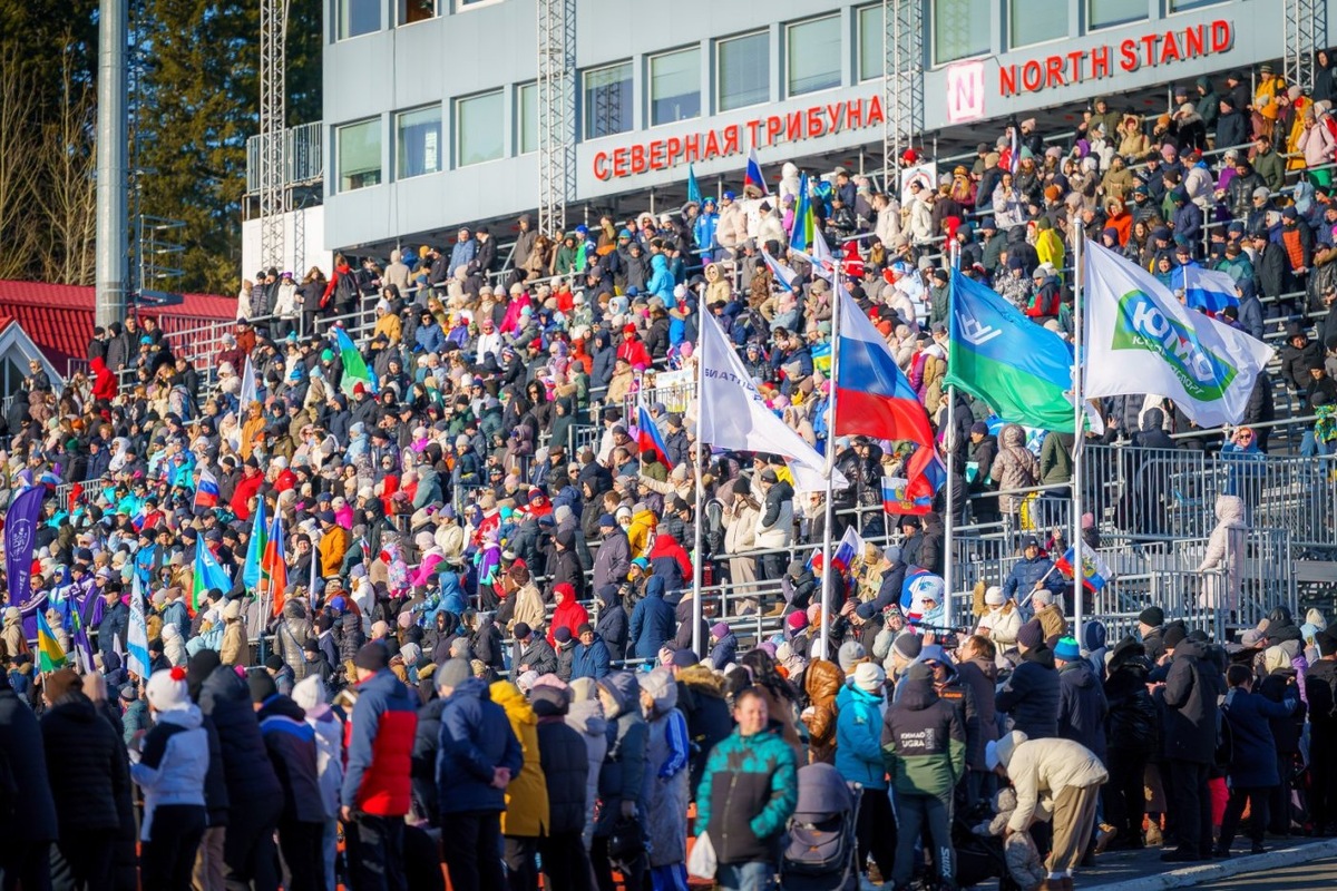    В Ханты-Мансийске прошла первая гонка чемпионата России по биатлону
