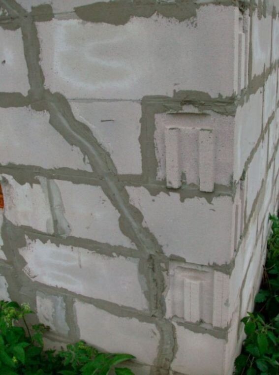 Трещины в газоблоках