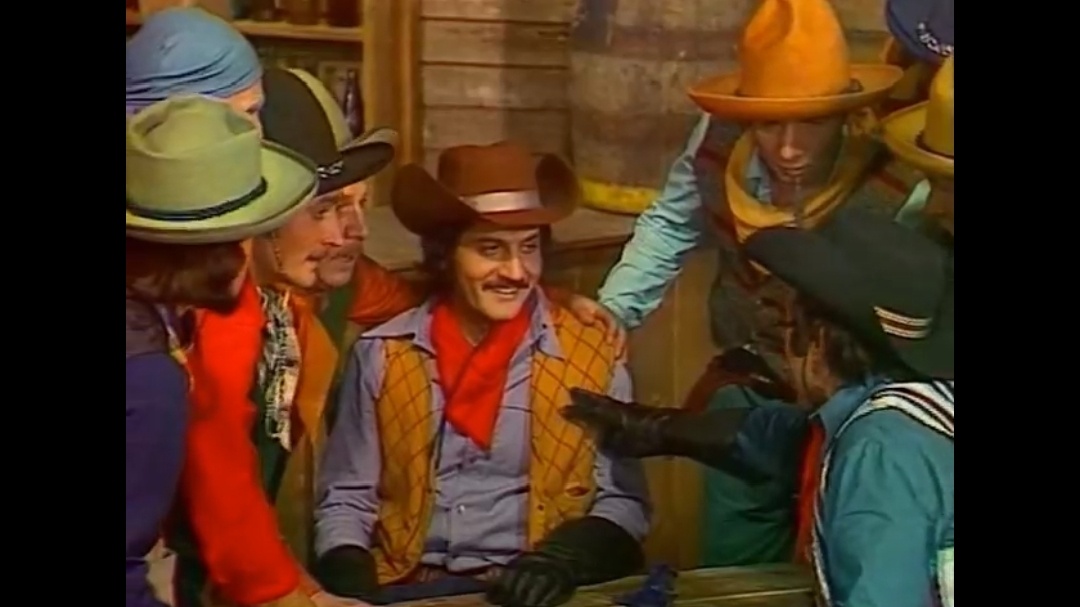 "Когда-то в Калифорнии", 1976й год, СССР, Реж. Сергей Евлахишвили. Телеспектакль поставлен по трем новеллам Фрэнсиса Брет Гарта: "Как я попал на прииски", "Новый помощник учителя в Пайн-Клиринге", "Почтмейстерша из Лорел-Рэна", которые в спектакле связаны в единый сюжет.