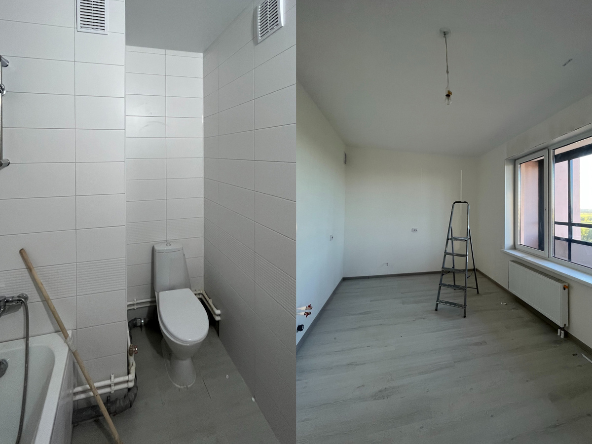 Отделка застройщика.