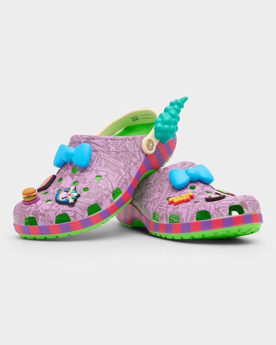 Crocs и «Симпсоны» запускают новую коллаборацию с Клоуном Красти