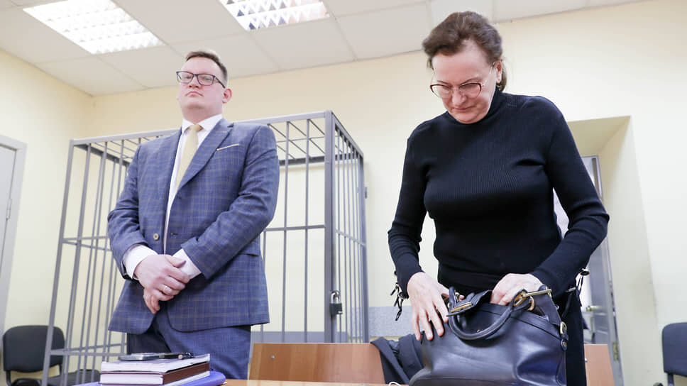 Лариса Контеева в суде.📷Фото: Марина Молдавская / Коммерсантъ