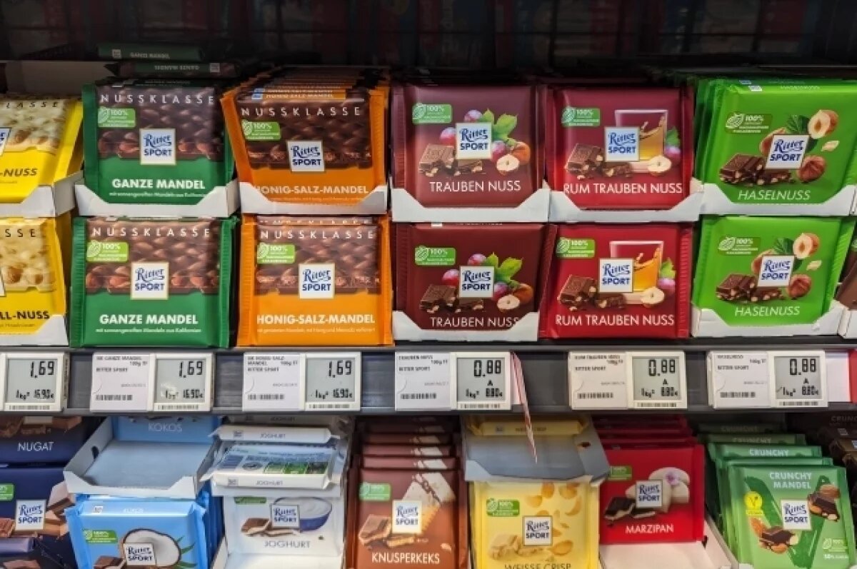    Производитель шоколада Ritter Sport объяснил решение остаться на рынке РФ