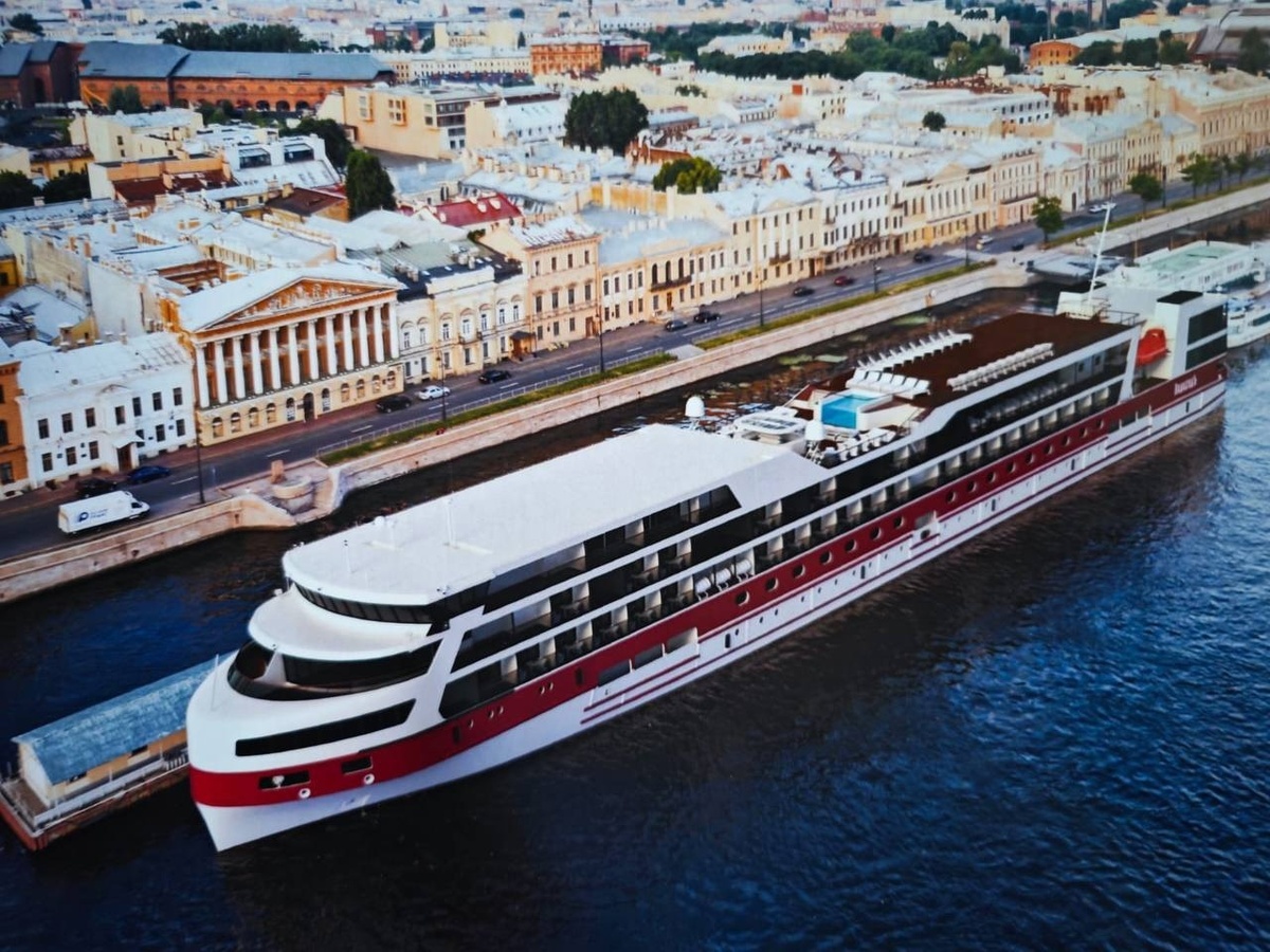    Первое судно "Николай Жарков" начнет круизы в 2025 году. Фото: «Водоходъ»