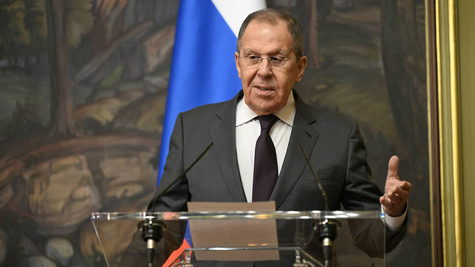 Министр иностранных дел России Сергей Лавров.📷Фото: Глеб Щелкунов / Коммерсантъ