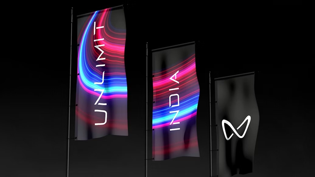 Как Dusted создали айдентику для Mahindra: неоновый бренд за $1 млрд  