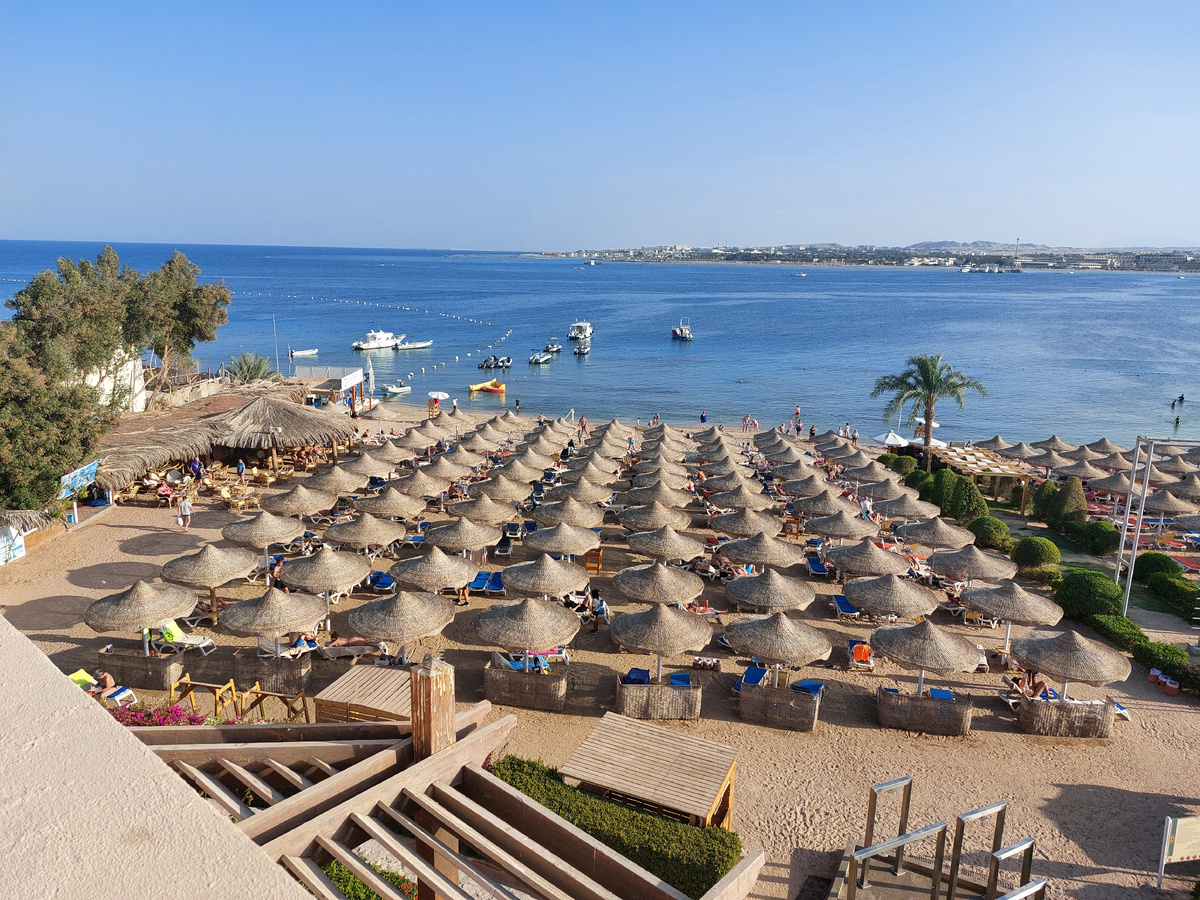 Левая сторона пляжа, под кустами бар с напитками и попкорном - листайте вправо