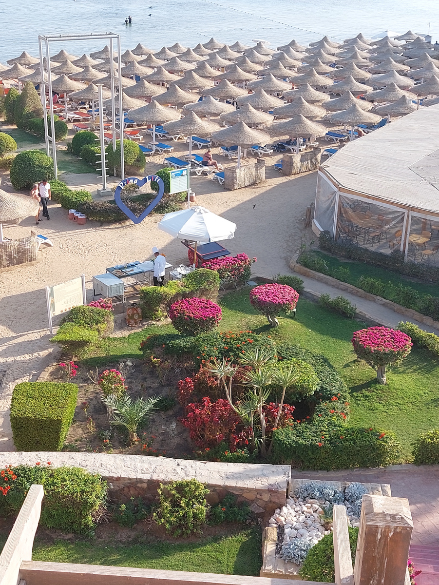 Правая сторона пляжа