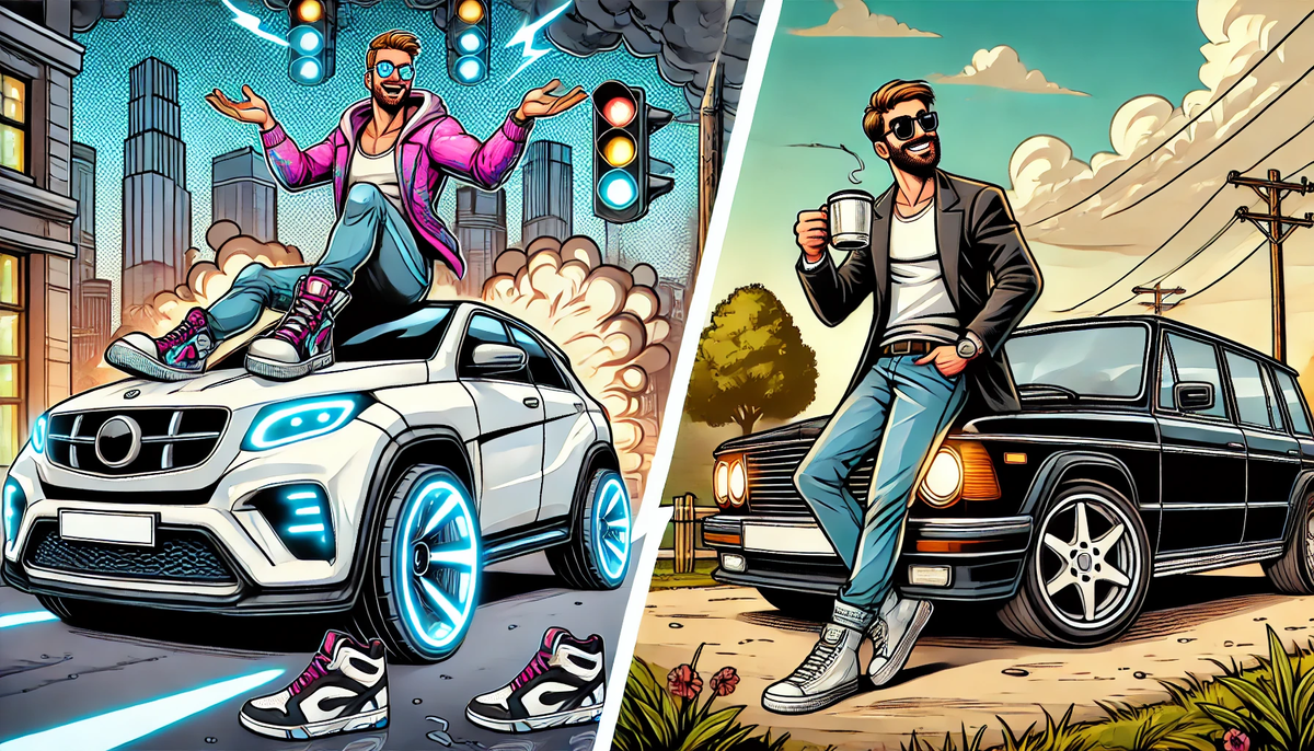 Ты понтуйся, а я поеду...