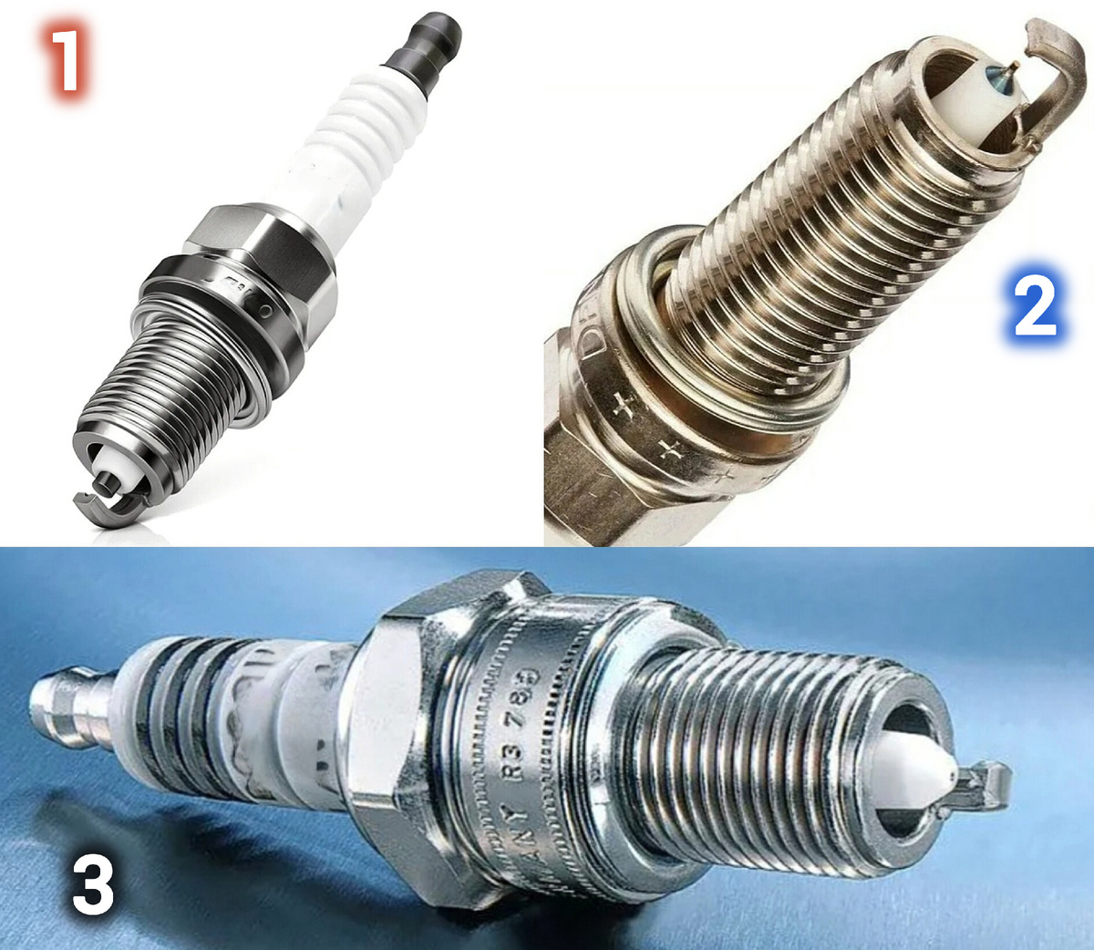 1–никелевые; 2–иридиевые; 3–платиновые.