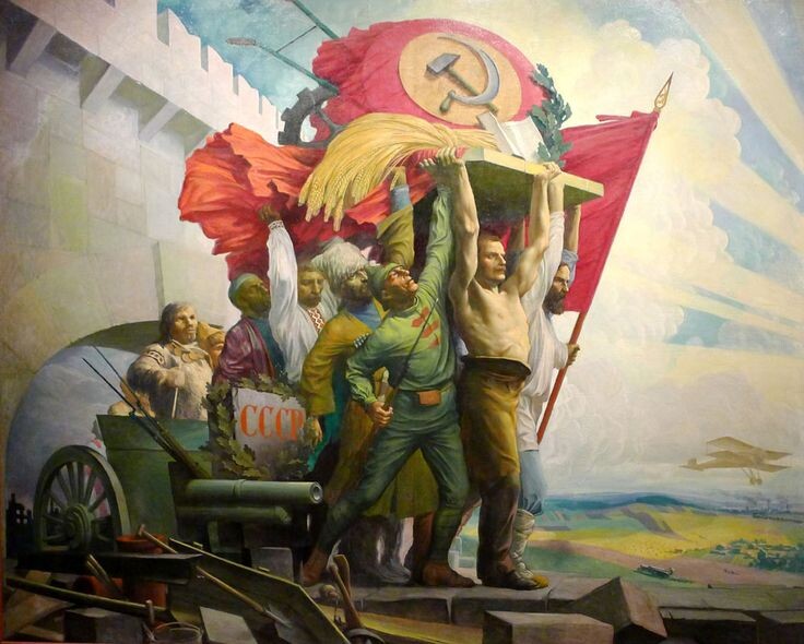 Степан Карпов. "Дружба народов" 1924