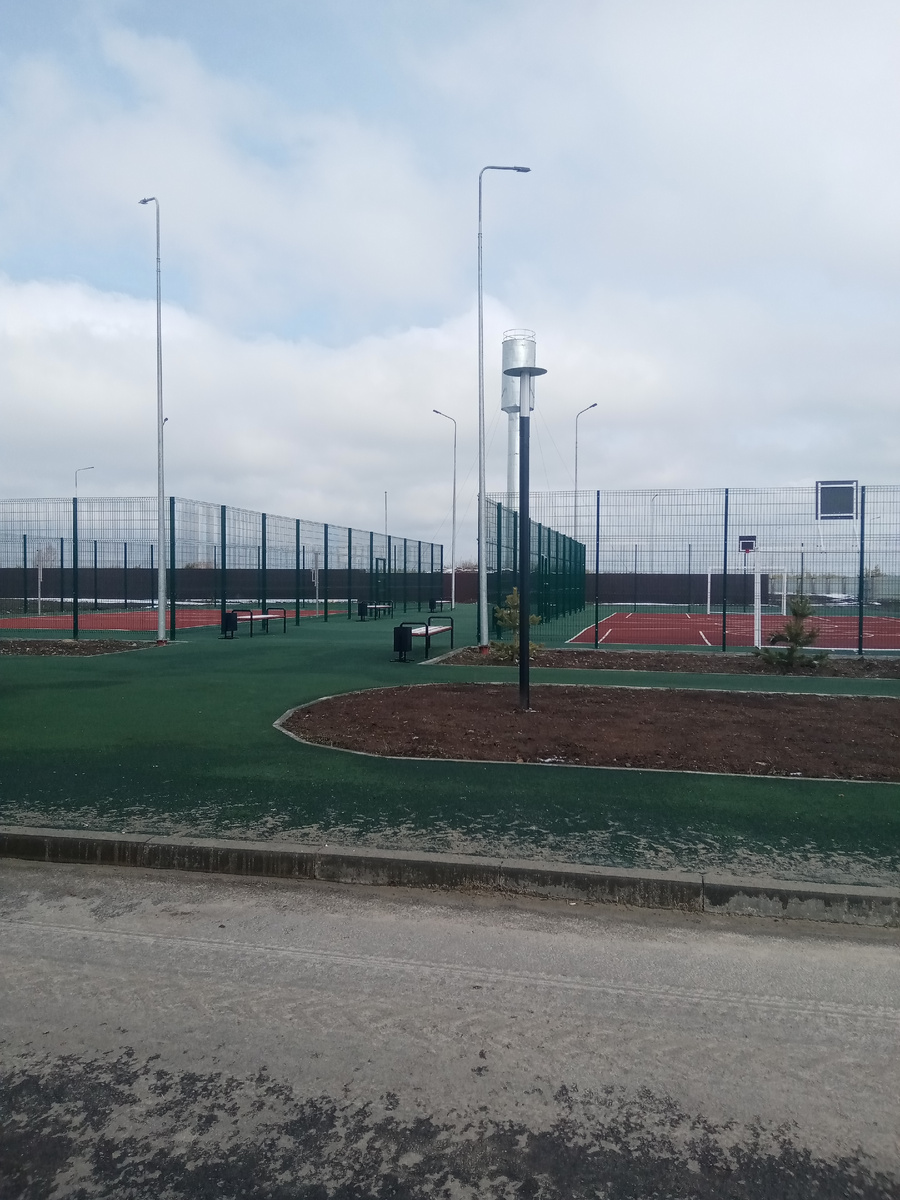 На территории нашего учреждения. 