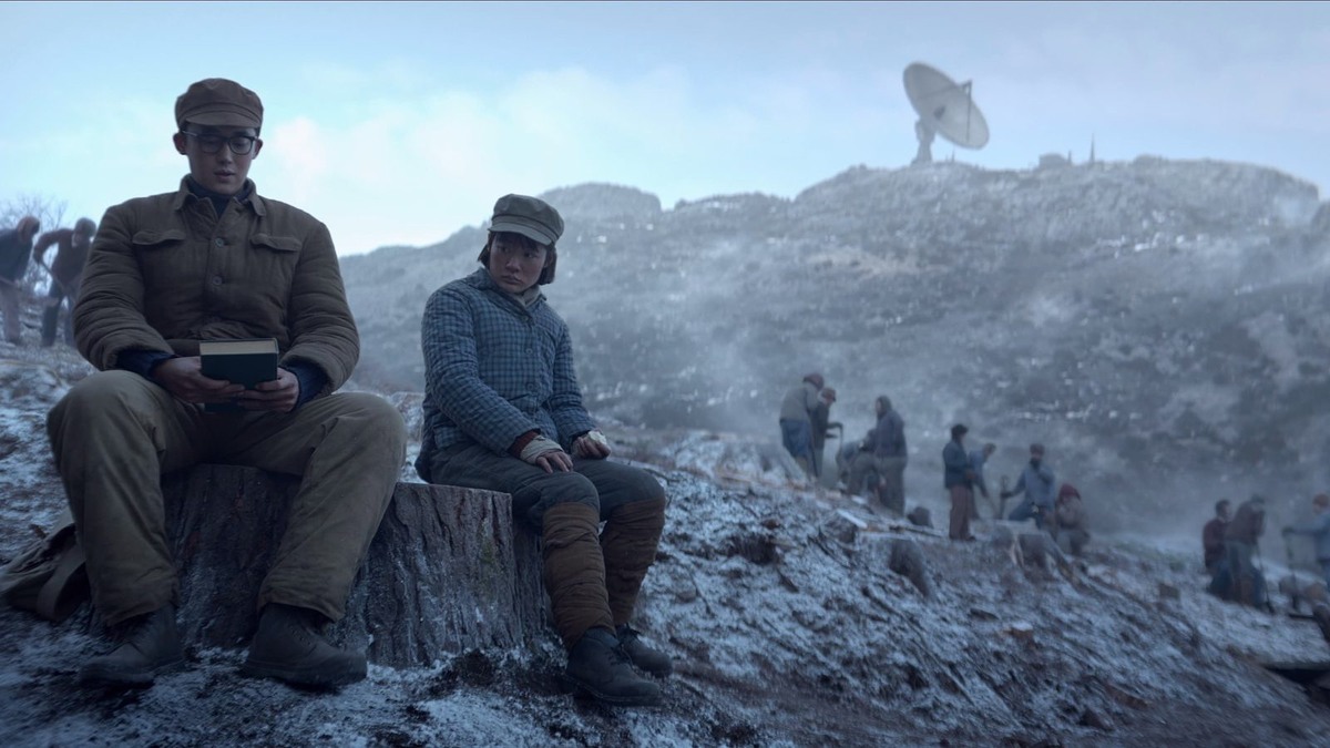 Кадры из сериала "Задача трех тел".