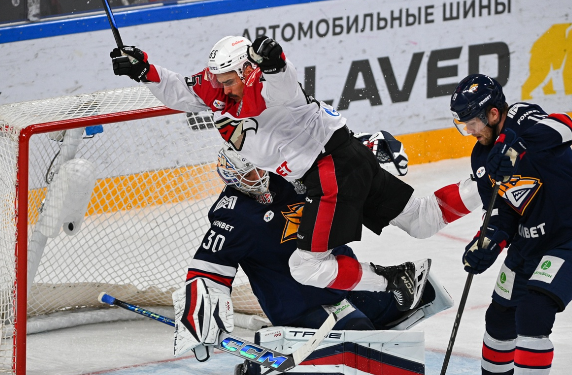 "Авангард" победил "Магнитку" в первом матче серии. Фото: ХК "Авангард"