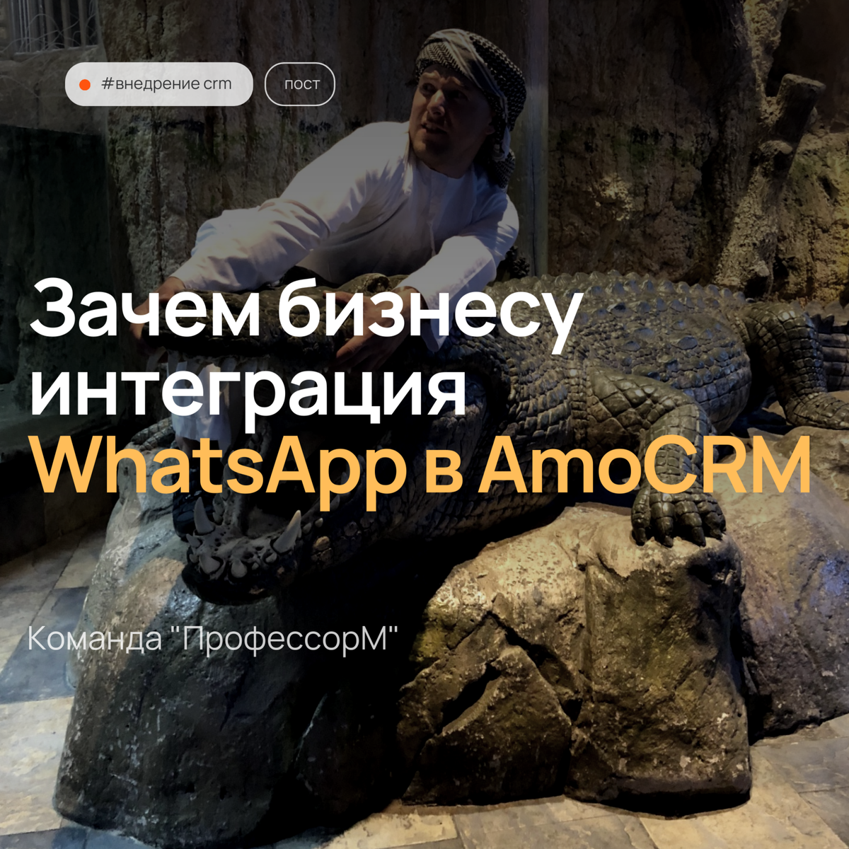 Зачем бизнесу интеграция WhatsApp в AmoCRM ?