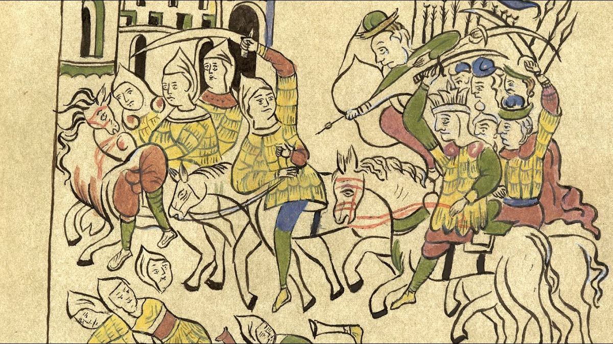 Оборона Владимира (Миниатюра XVII в.)