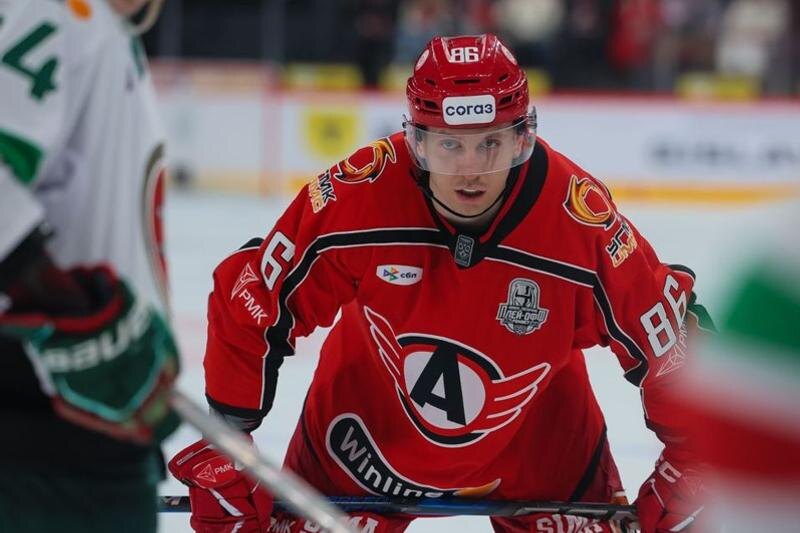    Пресс-служба ХК «Автомобилист» / Нападающий Александр Шаров