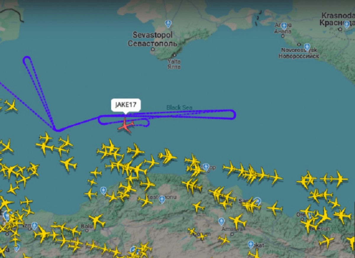Фото: Скриншот сайта flightradar24