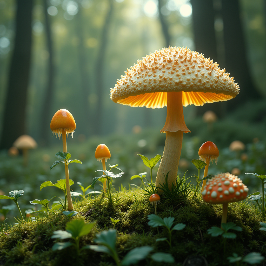 общение растений, микоризные сети, подземный интернет, сигналы растений, грибные посредники