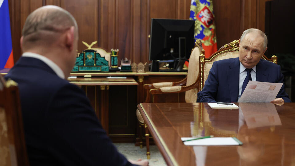     Путин предложил должность врио губернатора Оренбургской области Евгению Солнцеву РИА Новости/Вячеслав Прокофьев