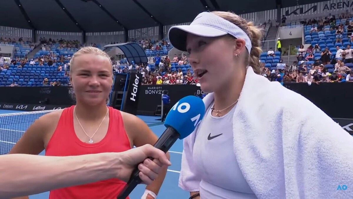    Кадр видео канала Australian Open TV/YouTube