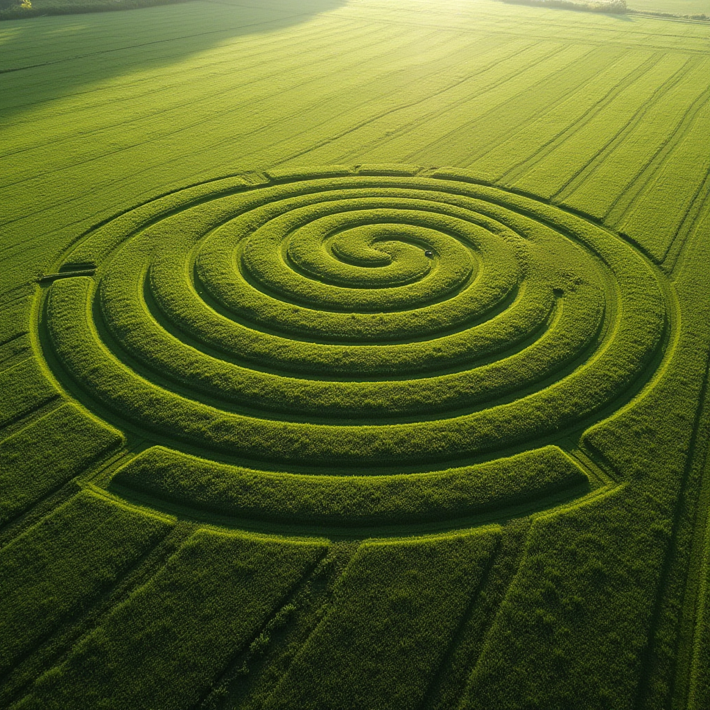 круги на полях, пришельцы, мистификации, природные аномалии, загадочные узоры