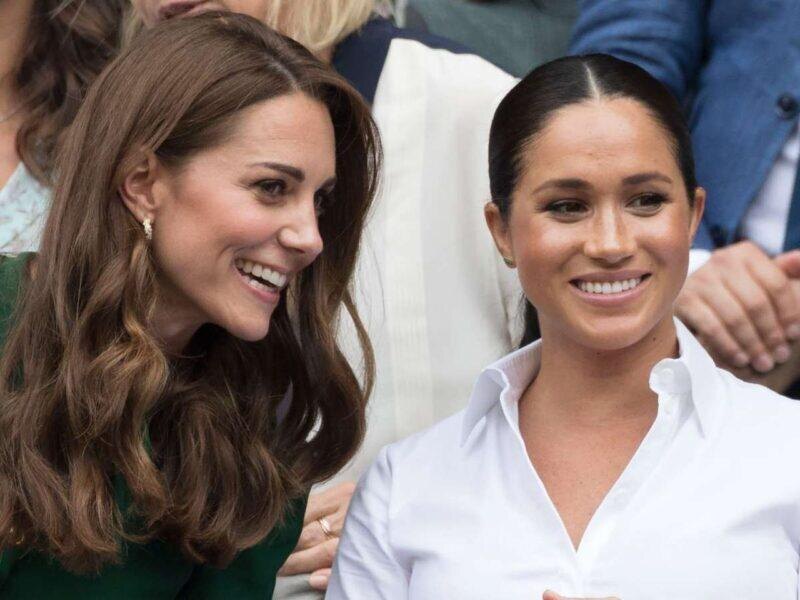 Кейт Миддлтон и Меган Маркл. Фото: Социальные сети. Фотография взята из открытых источников.  📷
