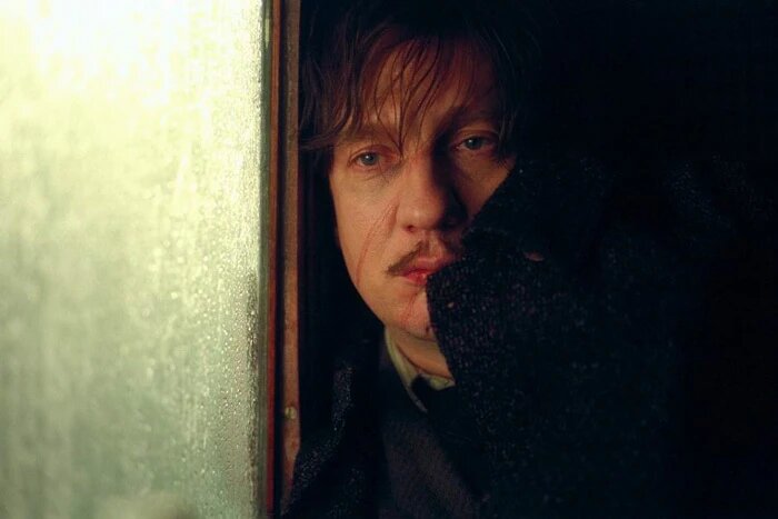 Люпин в вагоне поезда