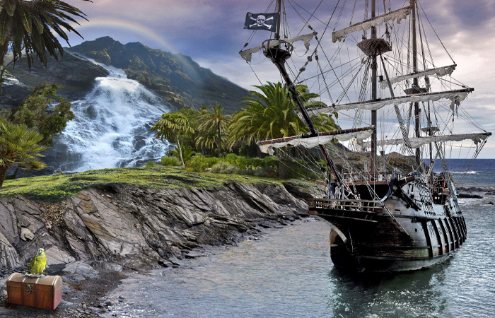 Пираты имели нестабильный доход и нужно было постоянно придумывать новые способы/ фото: za.pinterest.com