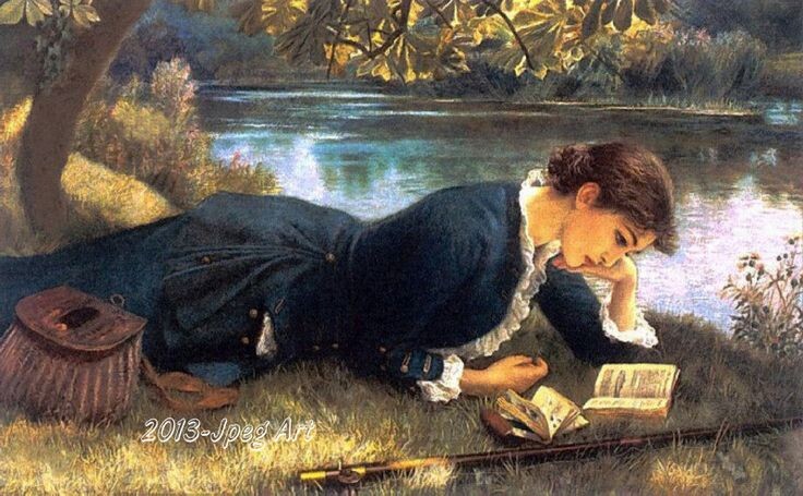 Художник Артур ХЬЮЗ.