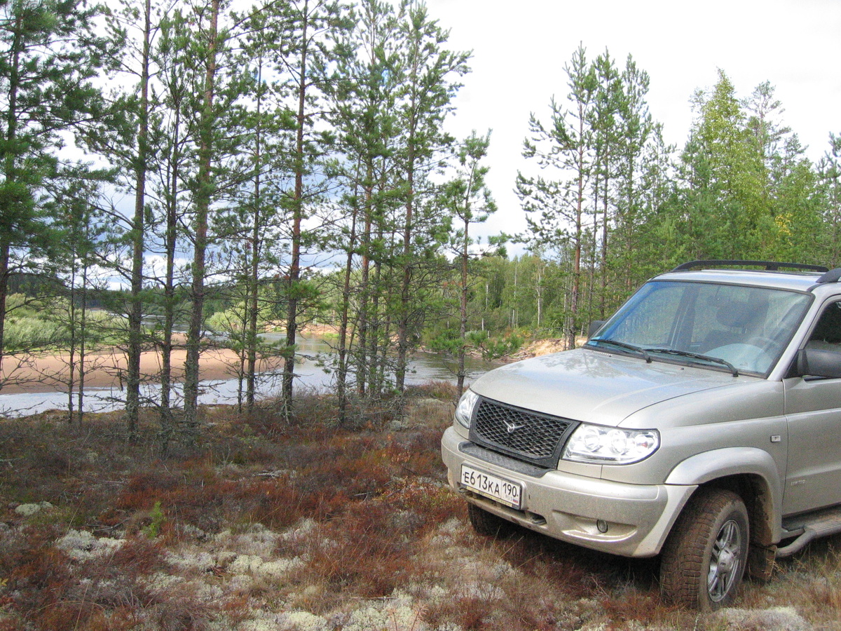 Берег Чагодощи - сейчас это место съела река.