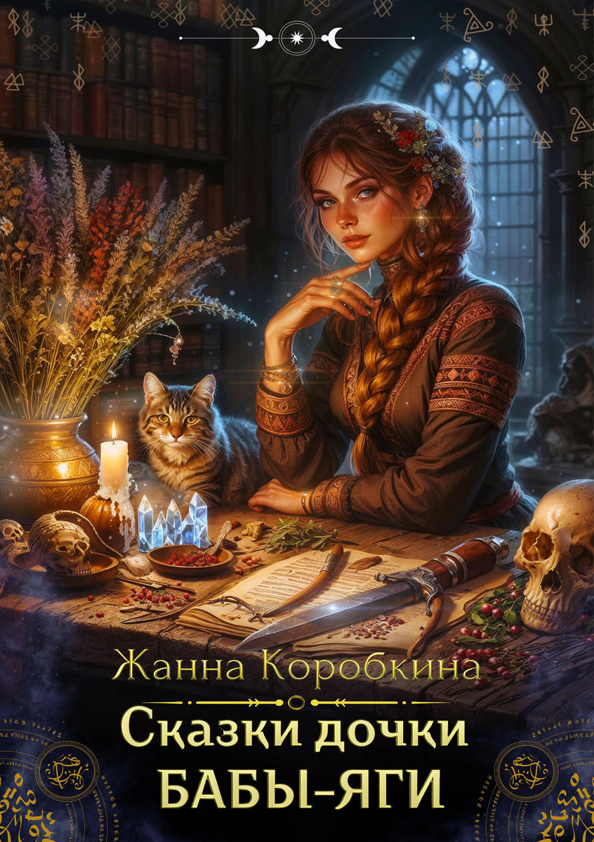 Обложка книги "Сказки дочки Бабы-Яги"
