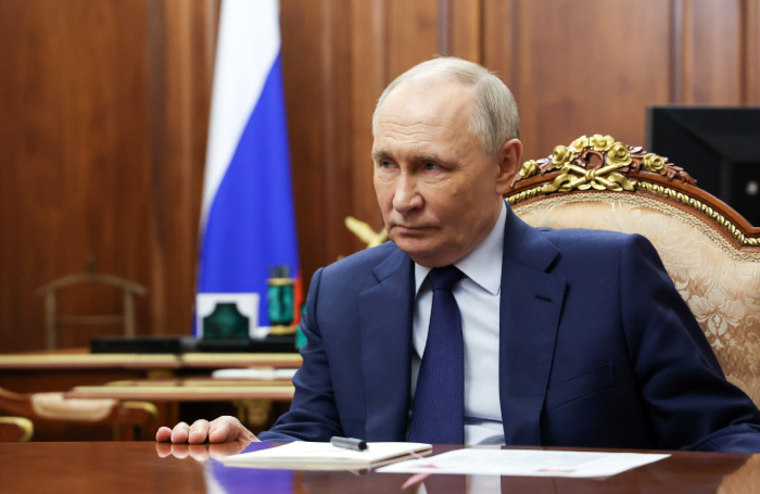    Президент РФ Владимир Путин.Вячеслав Прокофьев/ТАСС