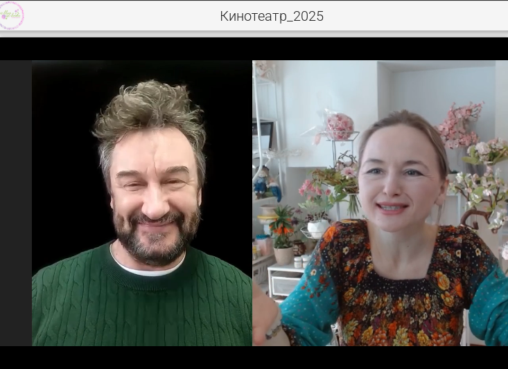 Онлайн-кинотеатр школы "Мир Лепки", Валерий Дрей (Москва) и Татьяна Ирзина (Казань) - вот так выглядят цветочные волшебники.