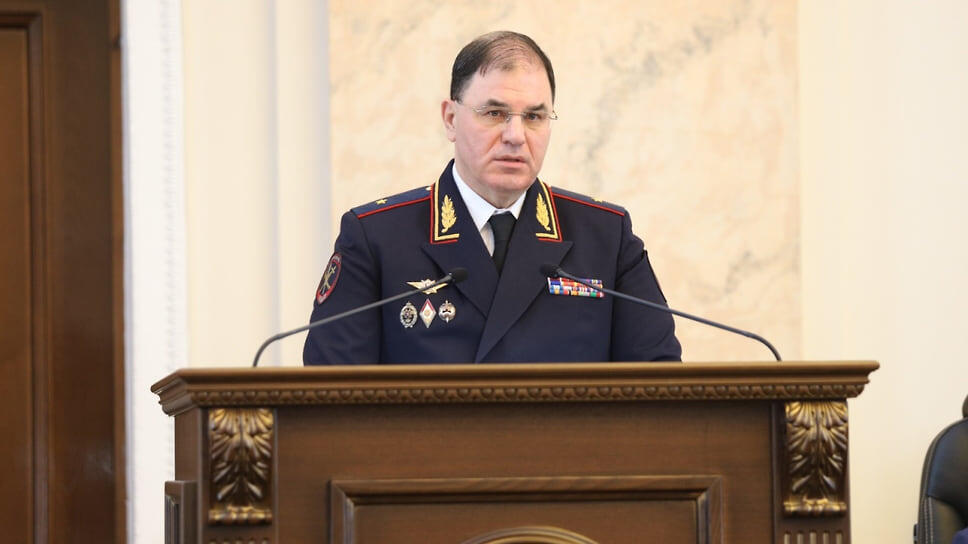 врио начальника ГУ МВД по Краснодарскому краю Сергей Воложинов.📷Фото: пресс-служба ЗСК