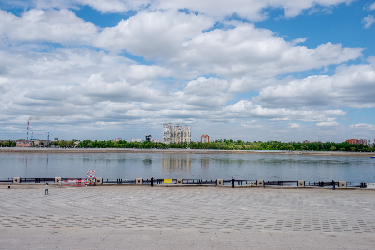 Хэйхэ. Набережная.