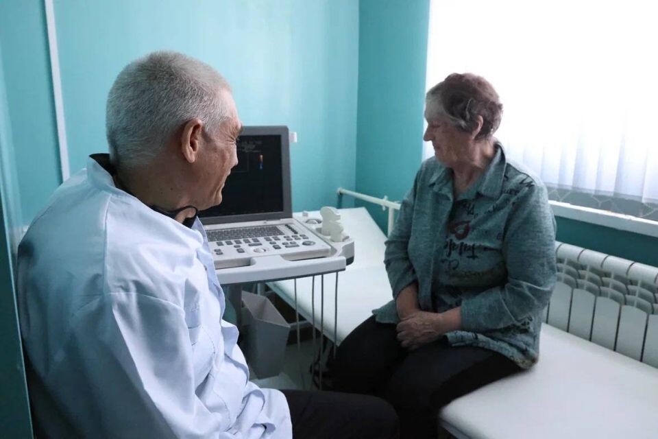    Автопоезд "Здоровье" начал работать в Республике Алтай. Источник: Телеграм-канал Андрея Турчака