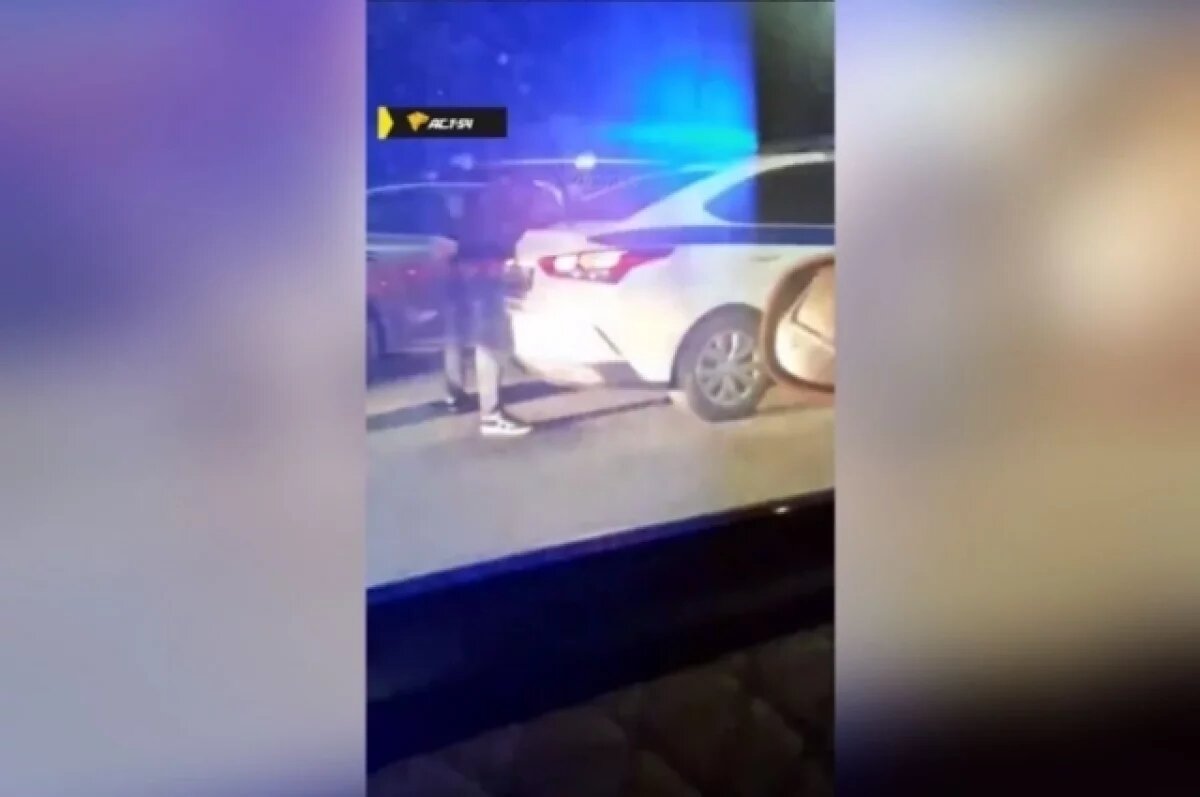    В Новосибирске наказали водителя Kia Rio, за которым гнались ДПС