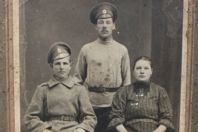    Матвей Плотников и его жена Мария Аверьяновна. Фото: Историко-краеведческий музей им. Н.Я.Савченко