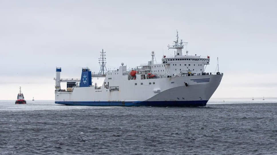 Грузопассажирский паром «Антей», выполняющий рейсы по маршруту Калининград — Санкт-Петербург.📷Фото: комитет по транспорту Санкт-Петербурга