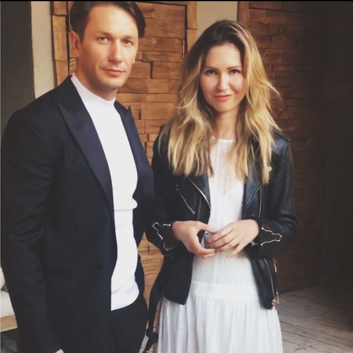 Александр Константинов с женой